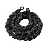 Absperrung, Seil, 150 cm, Schwarz #1