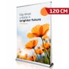 Doppelseitiges Roll-up-Banner 120 cm - Aluminiumstativ, stilvolle Werbel&ouml;sung #1