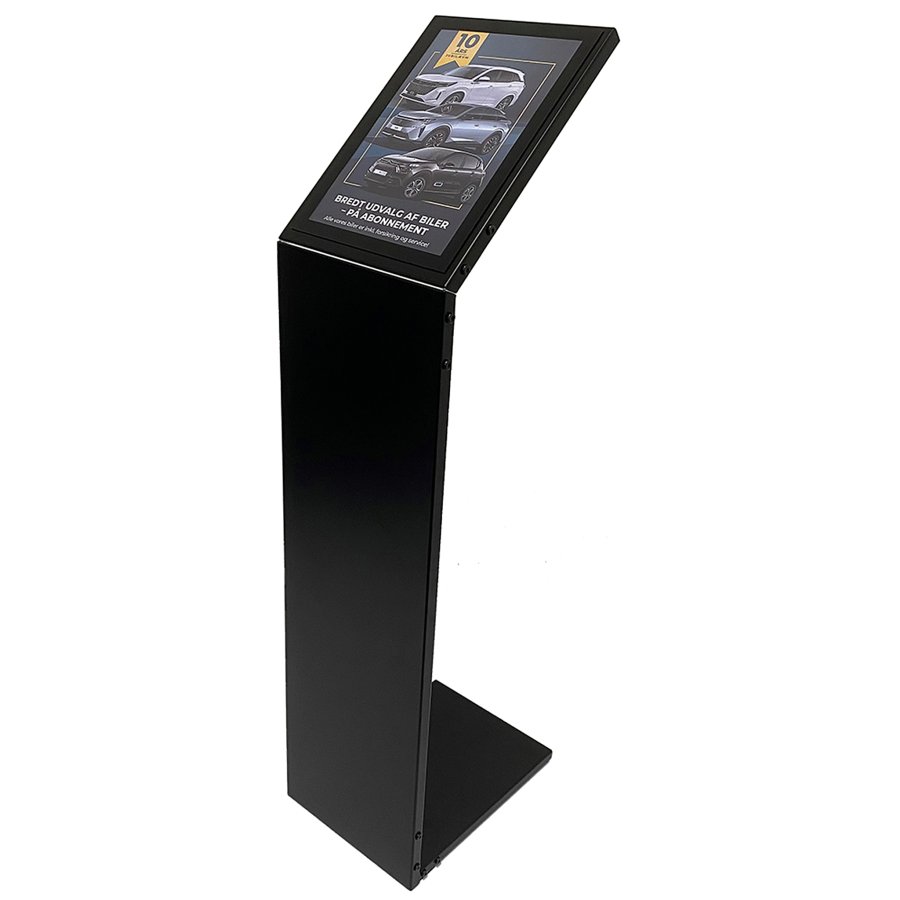 Plana Info Stand L A4 schwarz
