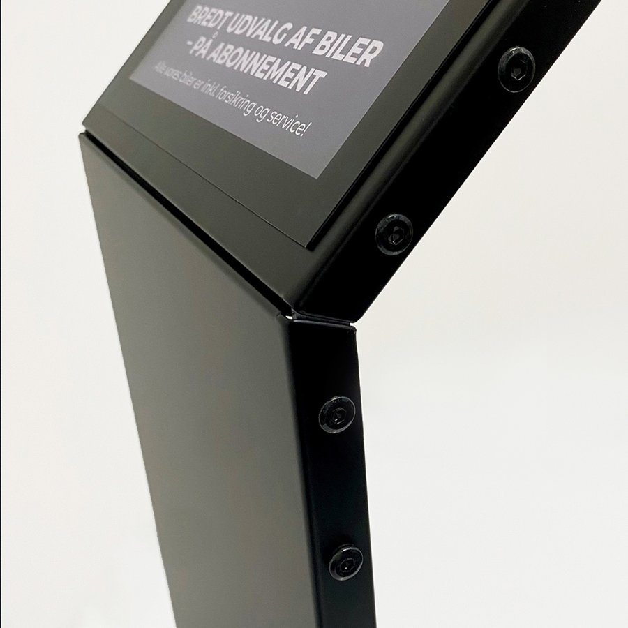 Plana Info Stand L A4 schwarz